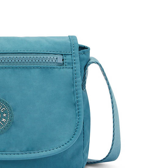 Sac Mini Kipling Sabian Crossbody Turquoise | FR 1873VR